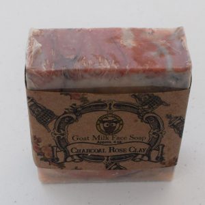 SBSO-RC Charcoal Rose Clay Goat Milk Soap