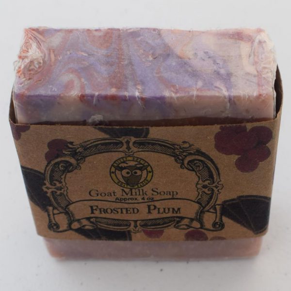 SBSO-FP Frosted Plum Goat Milk Soap