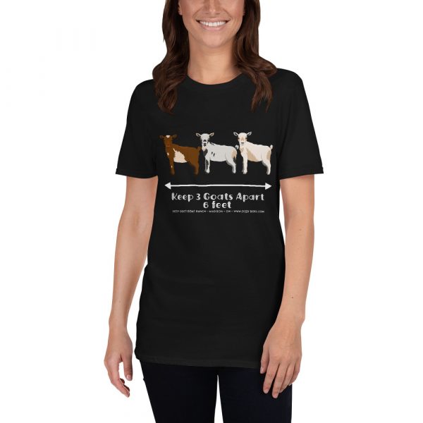 WTGS Adorable Goat Social Distancing T-Shirt